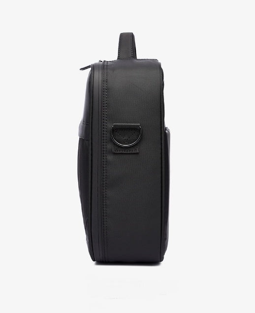 Saccoo - Sac messager pour homme en tissu Oxford noir de qualité - Rynova