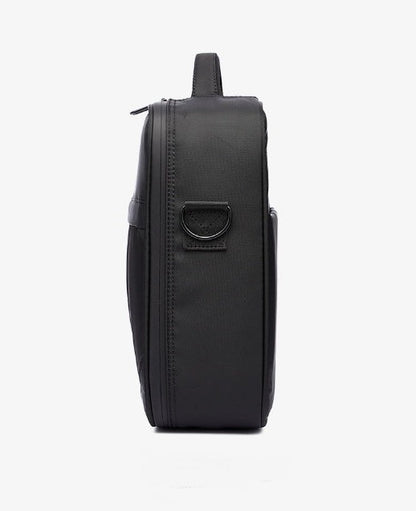 Saccoo - Sac messager pour homme en tissu Oxford noir de qualité - Rynova
