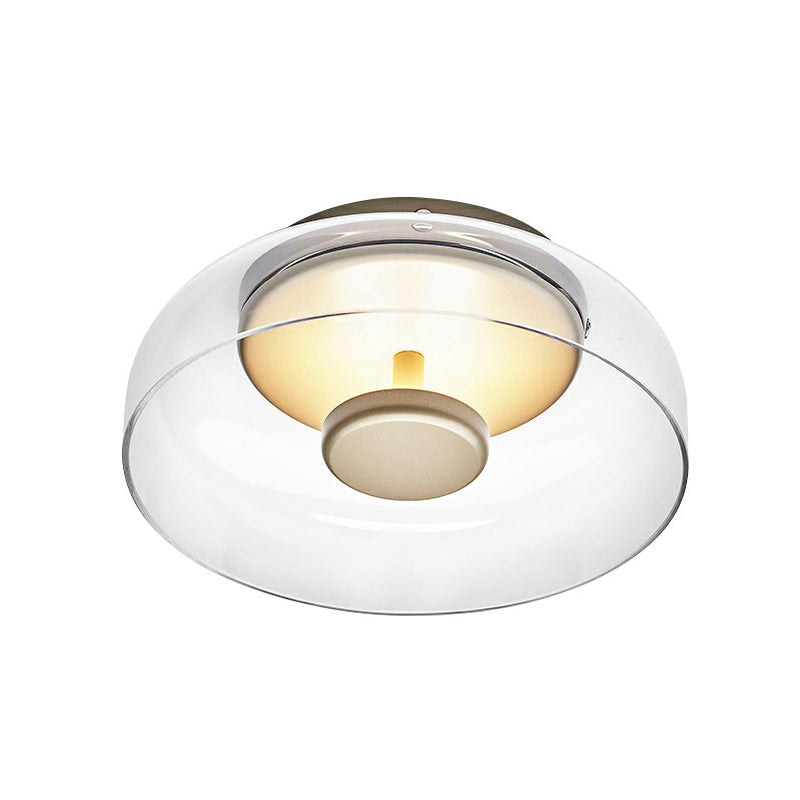 ÉclatLum – Plafonnier LED Élégant en Verre - Rynova