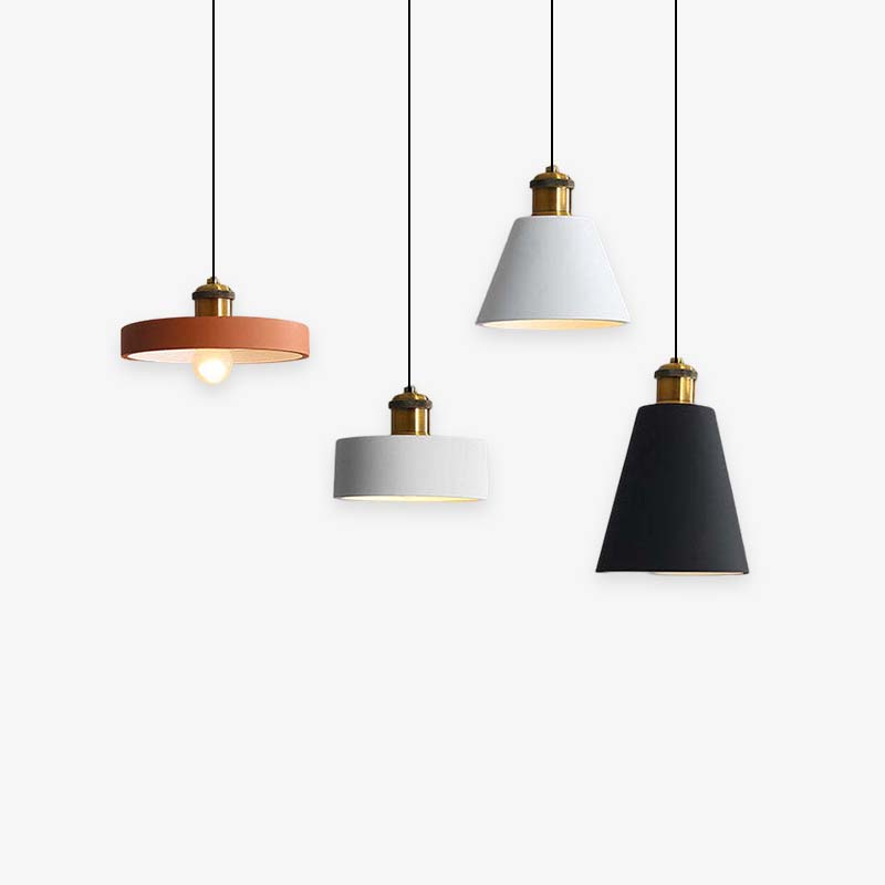 Lustre Élegante – Suspension Moderne en Métal et Résine - Rynova