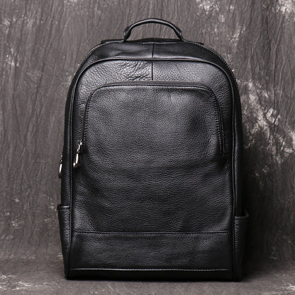 Voyage Luxe - Sac à dos en cuir pour hommes, grande capacité - Rynova
