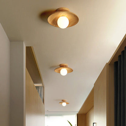 ÉleganceBois - Lampe de Plafond Design en Bois - Rynova