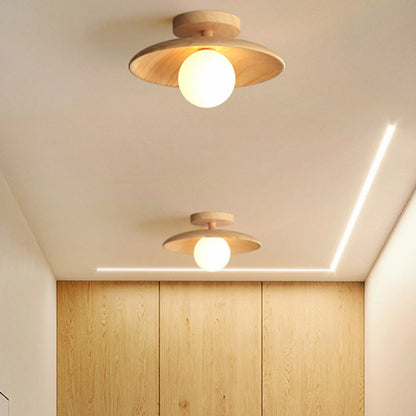 ÉleganceBois - Lampe de Plafond Design en Bois - Rynova