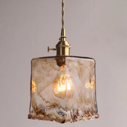 ÉclatOvale - Lampe de plafond avec prismes en cristal noir - Rynova