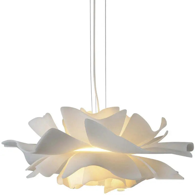 Fleuria - Applique Murale Moderne en Métal Blanc en Forme de Fleur - Rynova
