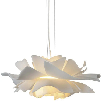 Fleuria - Applique Murale Moderne en Métal Blanc en Forme de Fleur - Rynova