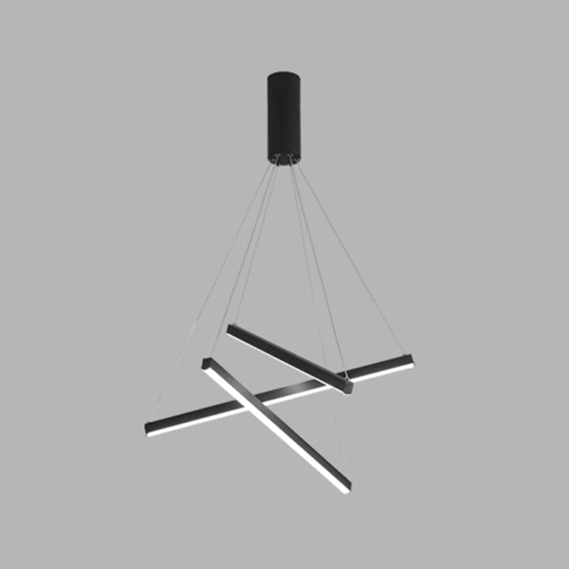 LumaNoir – Lampe Suspendue LED Minimaliste en Métal Noir - Rynova