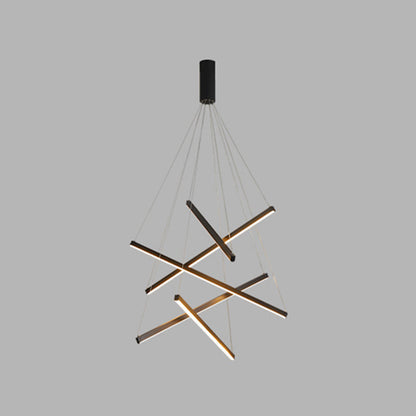 LumaNoir – Lampe Suspendue LED Minimaliste en Métal Noir - Rynova