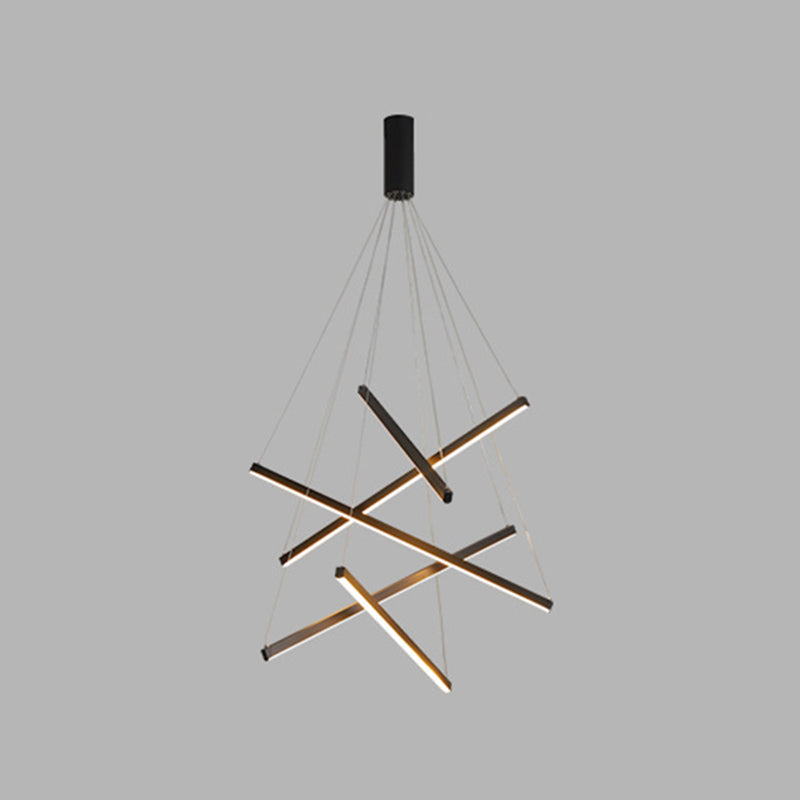 LumaNoir – Lampe Suspendue LED Minimaliste en Métal Noir - Rynova