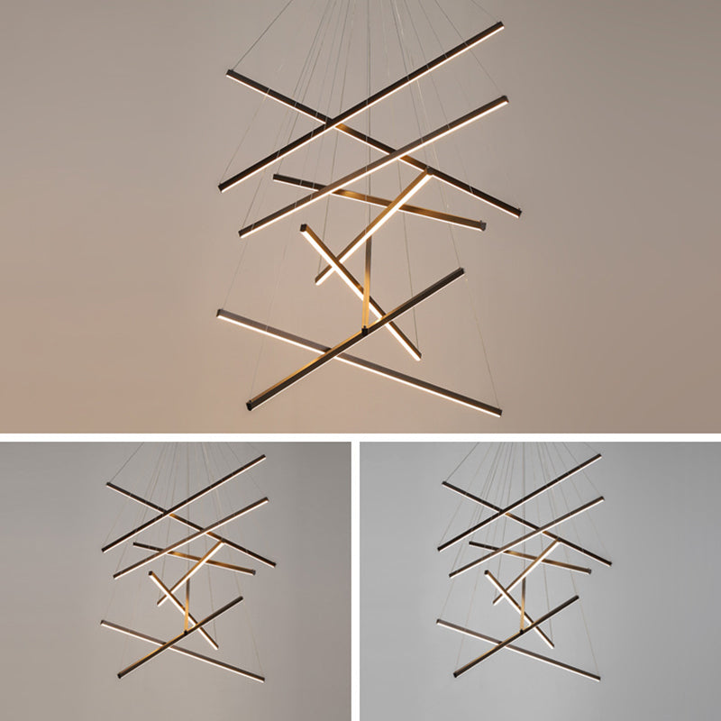 LumaNoir – Lampe Suspendue LED Minimaliste en Métal Noir - Rynova