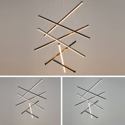 LumaNoir – Lampe Suspendue LED Minimaliste en Métal Noir - Rynova