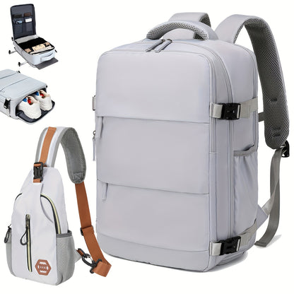 VoyageMax – Sac à Dos Grande Capacité avec Compartiment à Chaussures - Rynova