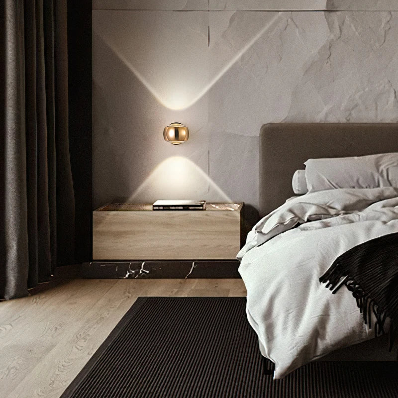 LumiVague - Applique murale au design artistique - Rynova