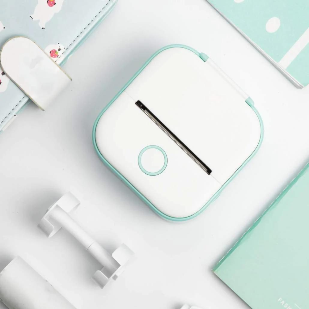 PrintPix  – Imprimante Thermique Portable Mini Autocollants Auto-adhésifs pour DIY et Journaux - Rynova