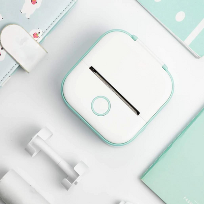 PrintPix  – Imprimante Thermique Portable Mini Autocollants Auto-adhésifs pour DIY et Journaux - Rynova