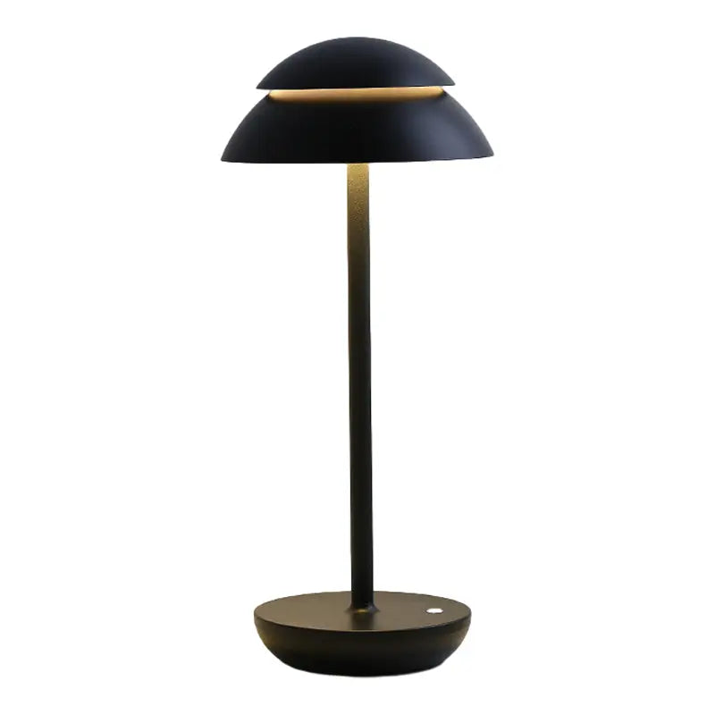 BrightLux - Lampe de table sans fil rechargeable avec éclairage LED intégré et batterie rechargeable intégrée - Rynova