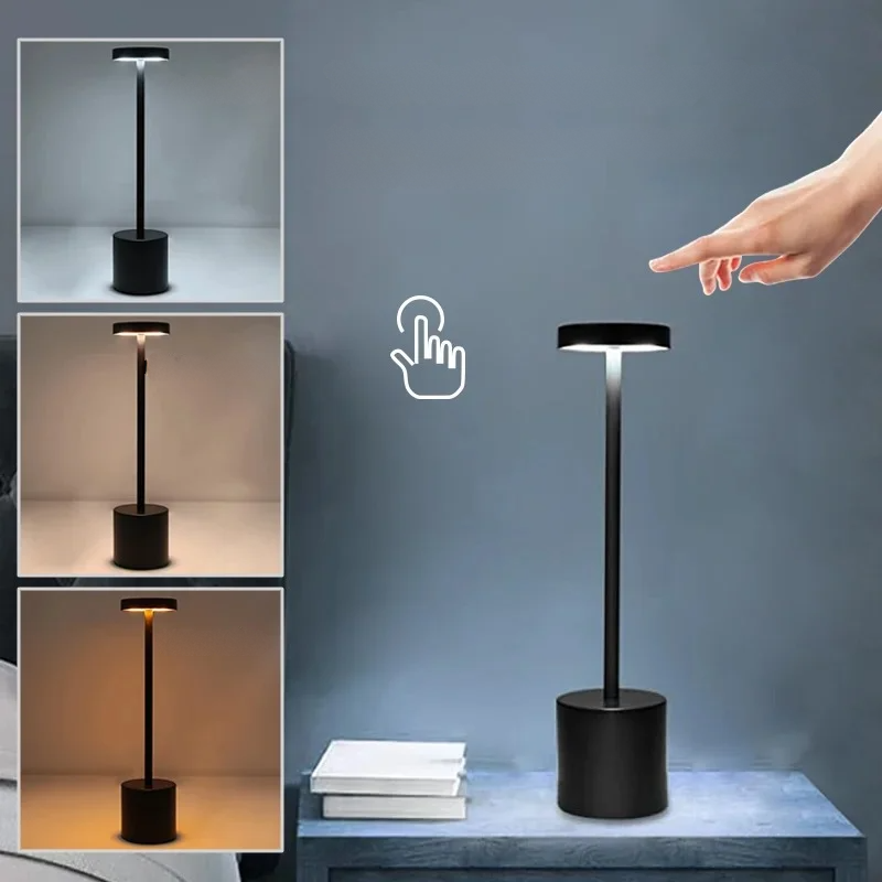LumiTact - Lampe LED Rechargeable 3 Couleurs pour Ambiance Créative - Rynova