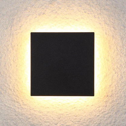 OrrLuxe - Lampe Murale LED Moderne en Métal Noir - Rynova