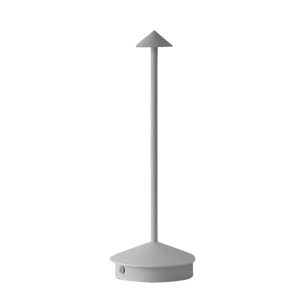 LumiGlow - Lampe de table à toucher USB en forme de champignon triangulaire avec dimmable à 3 niveaux - Rynova