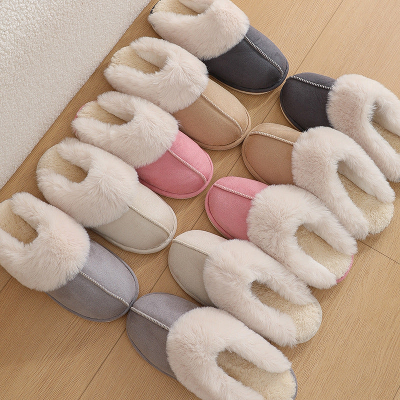 Chaleur Douillette - Chaussons en peluche anti-dérapants pour femmes - Rynova