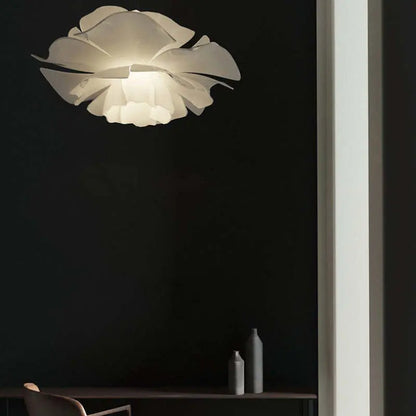 Fleuria - Applique Murale Moderne en Métal Blanc en Forme de Fleur - Rynova