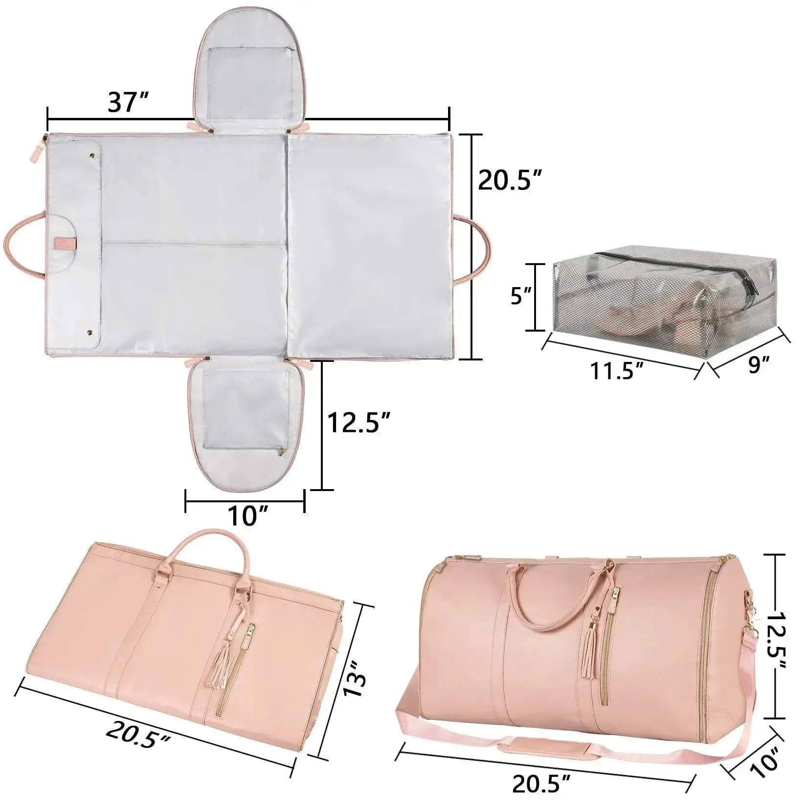 CorpsLuxe - Valise à Vêtements Élégante pour Voyage - Rynova