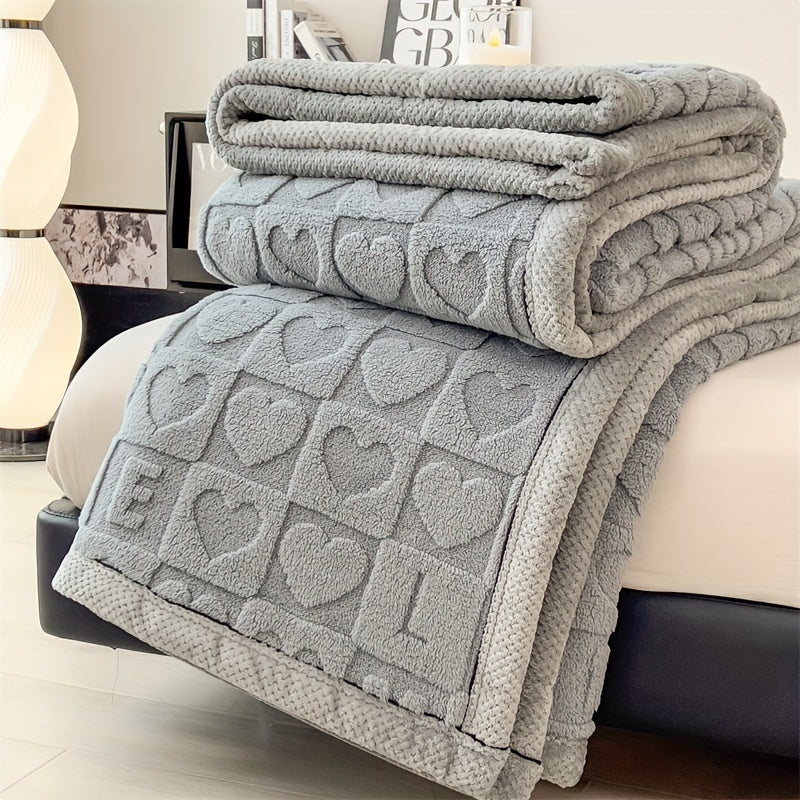 DouceurCâline - Couverture en fleece douce et chaleureuse pour toutes saisons - Rynova