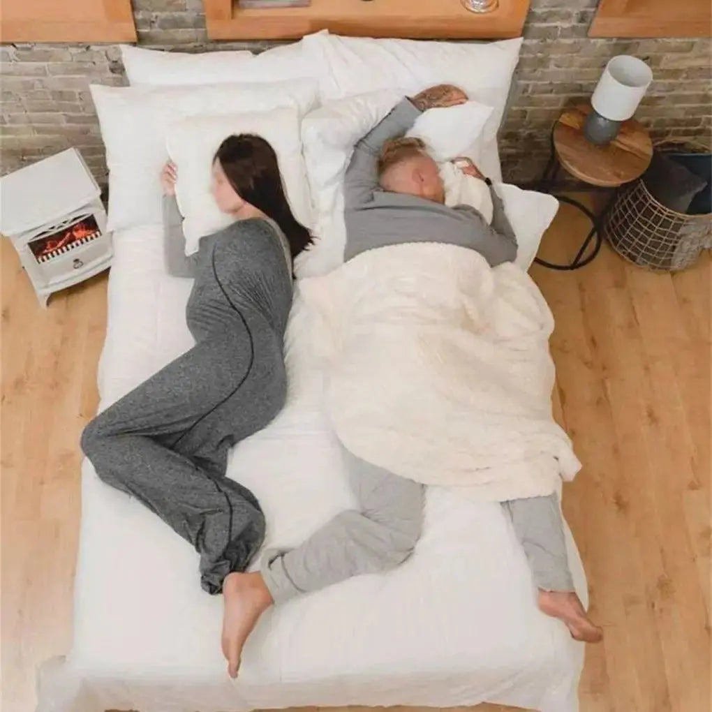 CalmeSommeil - Couverture Pondérée Compressée pour un Sommeil Réparateur - Rynova