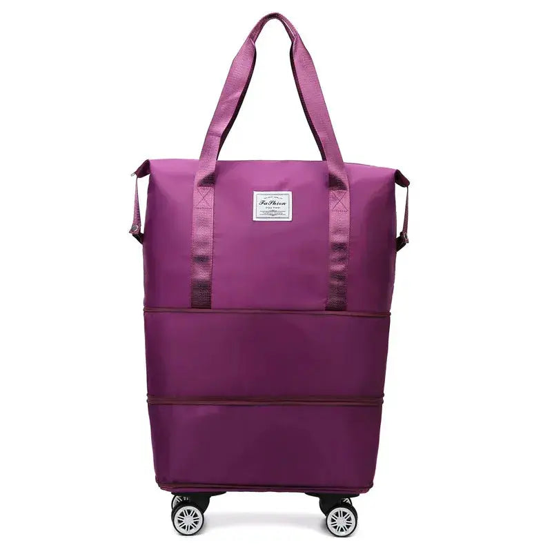 Sac de Voyage Extensible Edeluxe avec Roues Détachables - Polyvalent et Pratique - Rynova