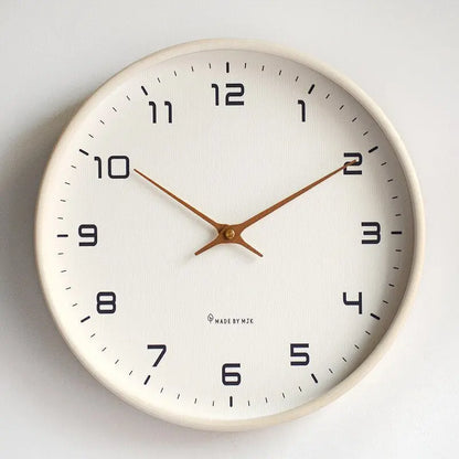 NordicTime - Horloge Murale en Bois avec Simplicité Scandinave - Rynova