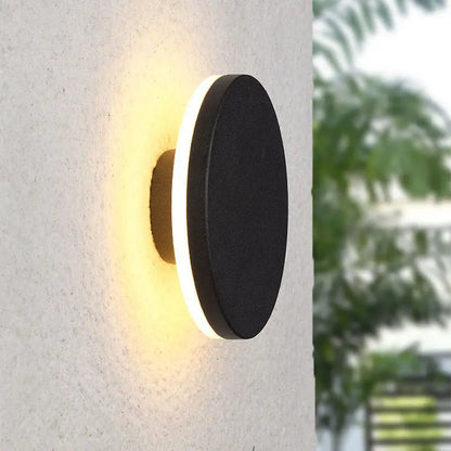 OrrLuxe - Lampe Murale LED Moderne en Métal Noir - Rynova