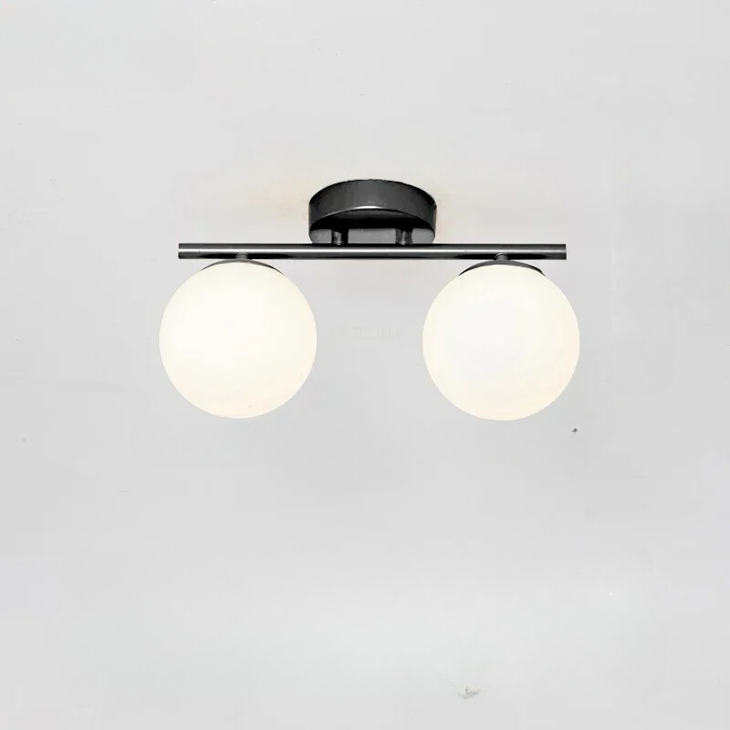 LumièreNordique - Plafonnier LED en Verre Élégant - Rynova