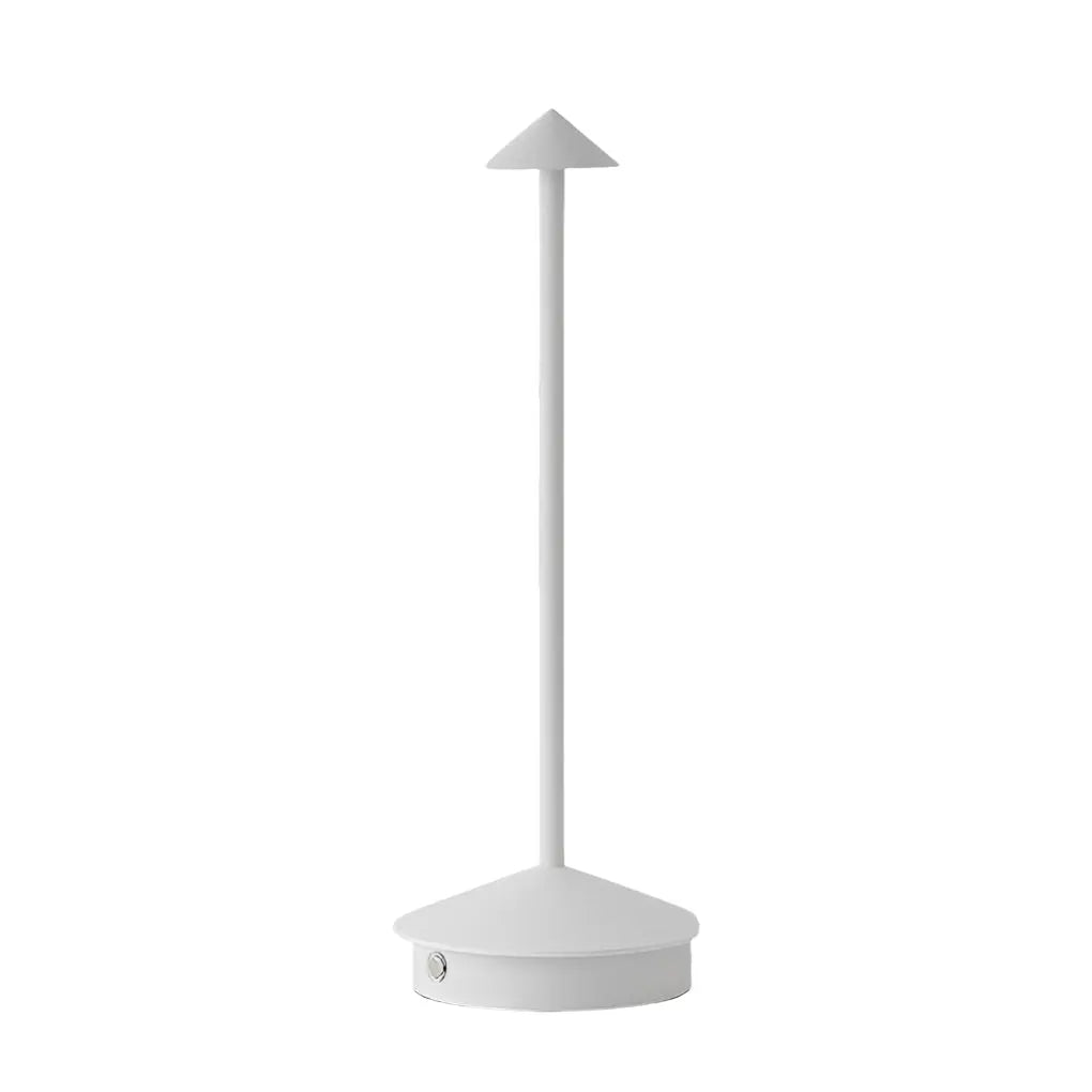 LumiGlow - Lampe de table à toucher USB en forme de champignon triangulaire avec dimmable à 3 niveaux - Rynova