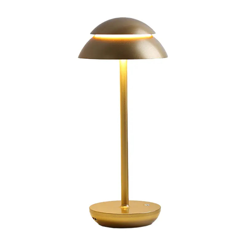 BrightLux - Lampe de table sans fil rechargeable avec éclairage LED intégré et batterie rechargeable intégrée - Rynova