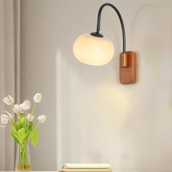 VerreStyle - Applique Murale en Verre Rotatif Design Bauhaus - Rynova