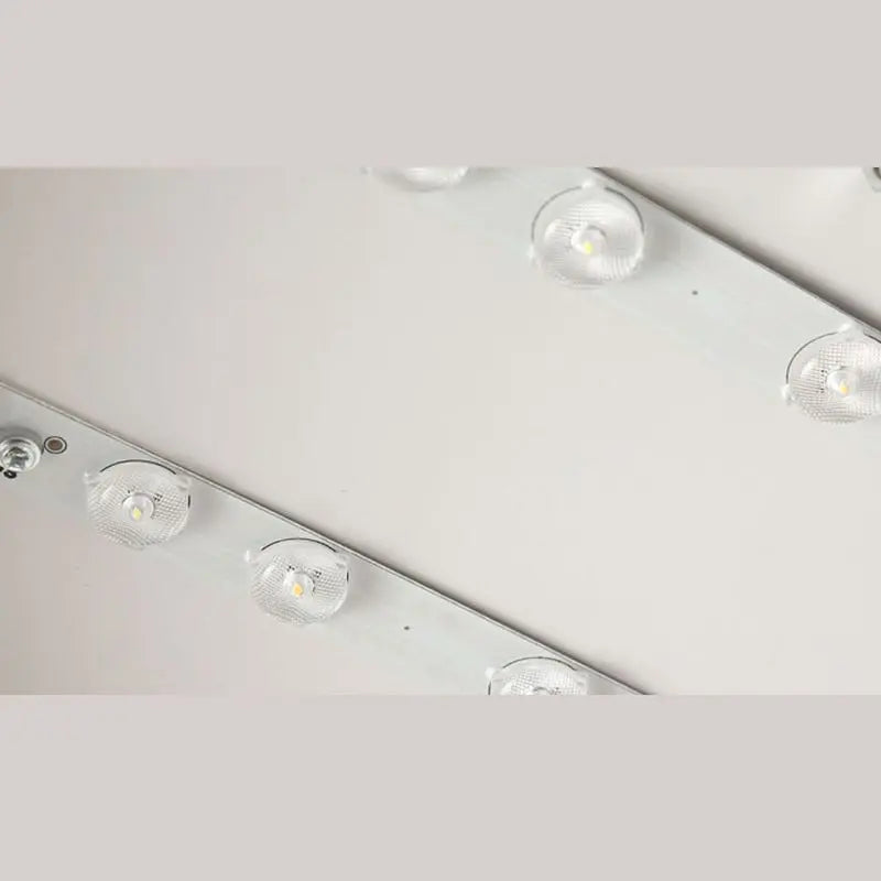 LuminaRose - Lampe de Plafond LED Ronde Moderne en Métal Rose et Gris - Rynova