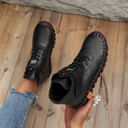 Élégance Céleste - Bottes orthopédiques en cuir pour confort et style - Rynova