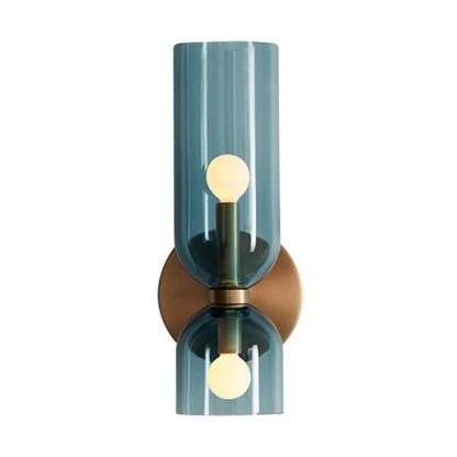 LumiVerre - Applique Murale à Double Tête en Verre - Rynova