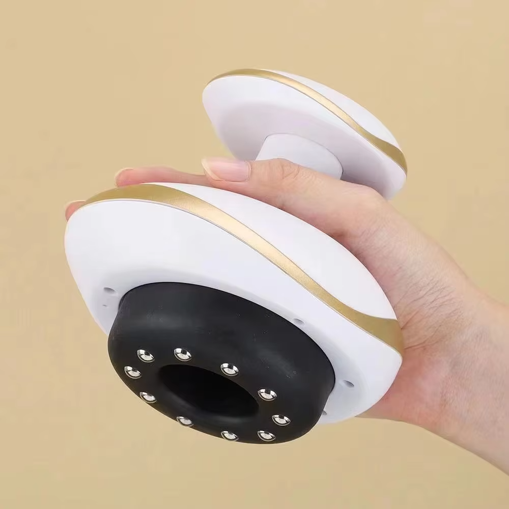 MASSAGE ÉLITE - Massager Électrique Guasha avec Ventouses Chauffantes et Anti-cellulite - Rynova