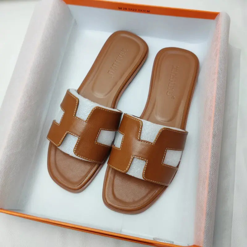 Sandales Bella – Élégance et Confort en Cuir pour un Style Tendance - Rynova