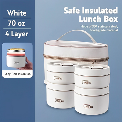 CuisineChic - Lunchbox thermique isotherme pour repas frais et sains - Rynova