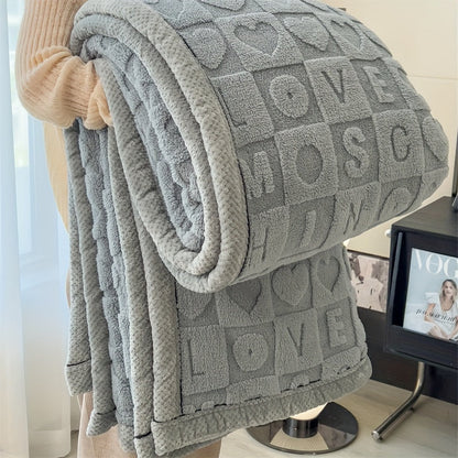 DouceurCâline - Couverture en fleece douce et chaleureuse pour toutes saisons - Rynova