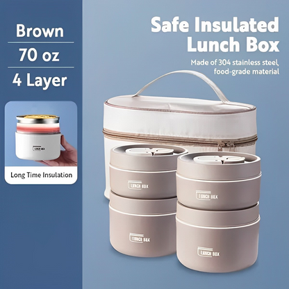 CuisineChic - Lunchbox thermique isotherme pour repas frais et sains - Rynova