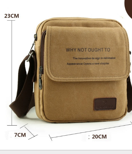 Bagart - Sac à bandoulière en toile avec plusieurs coloris et tailles - Rynova