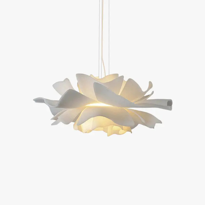 Fleuria - Applique Murale Moderne en Métal Blanc en Forme de Fleur - Rynova