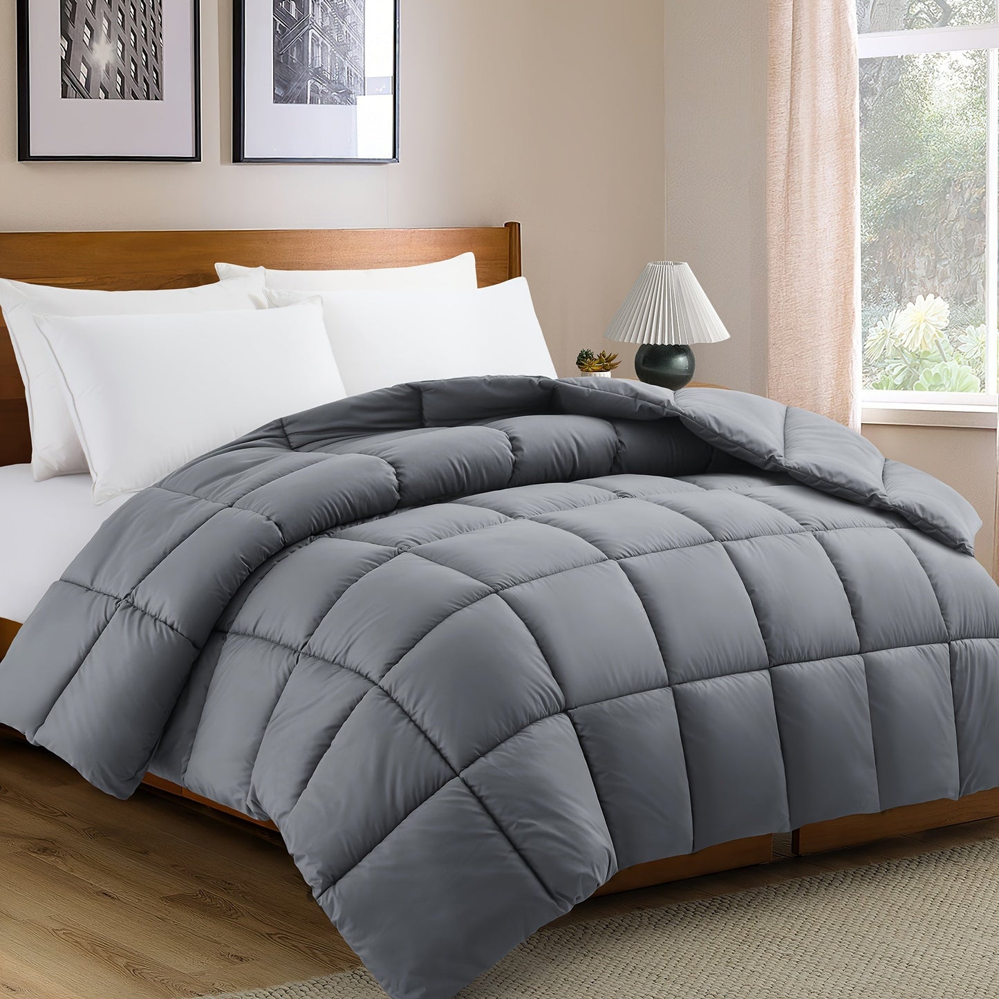 Léonie - Couette réversible en microfibre pour un confort toute l'année - Rynova