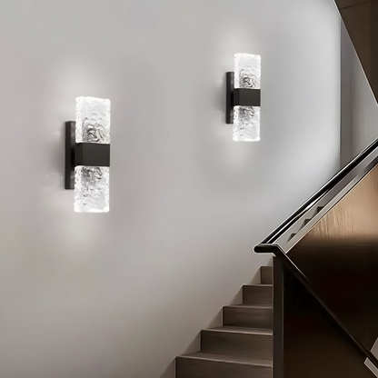 LuxCristal - Lampe murale en cristal, élégance et éclat lumineux - Rynova