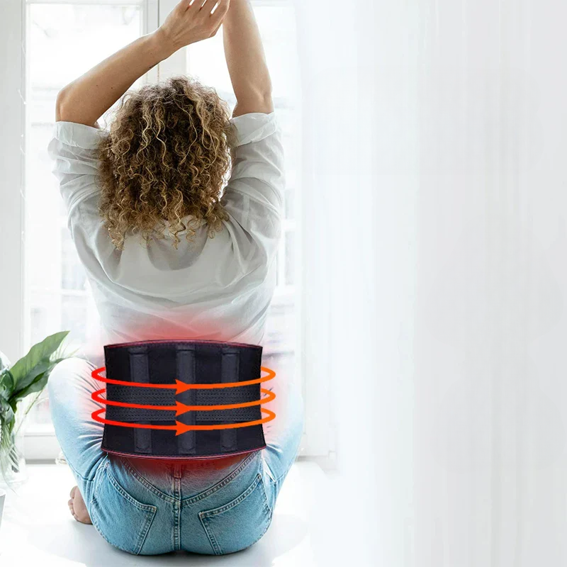ThermoRelief - Ceinture Chauffante Ergonomique pour le Dos - Rynova