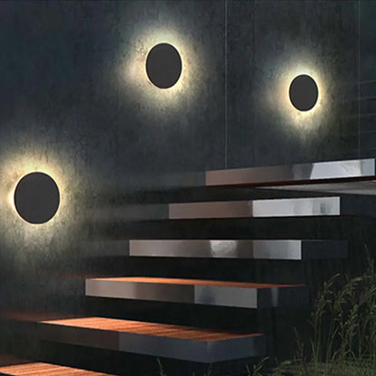 OrrLuxe - Lampe Murale LED Moderne en Métal Noir - Rynova