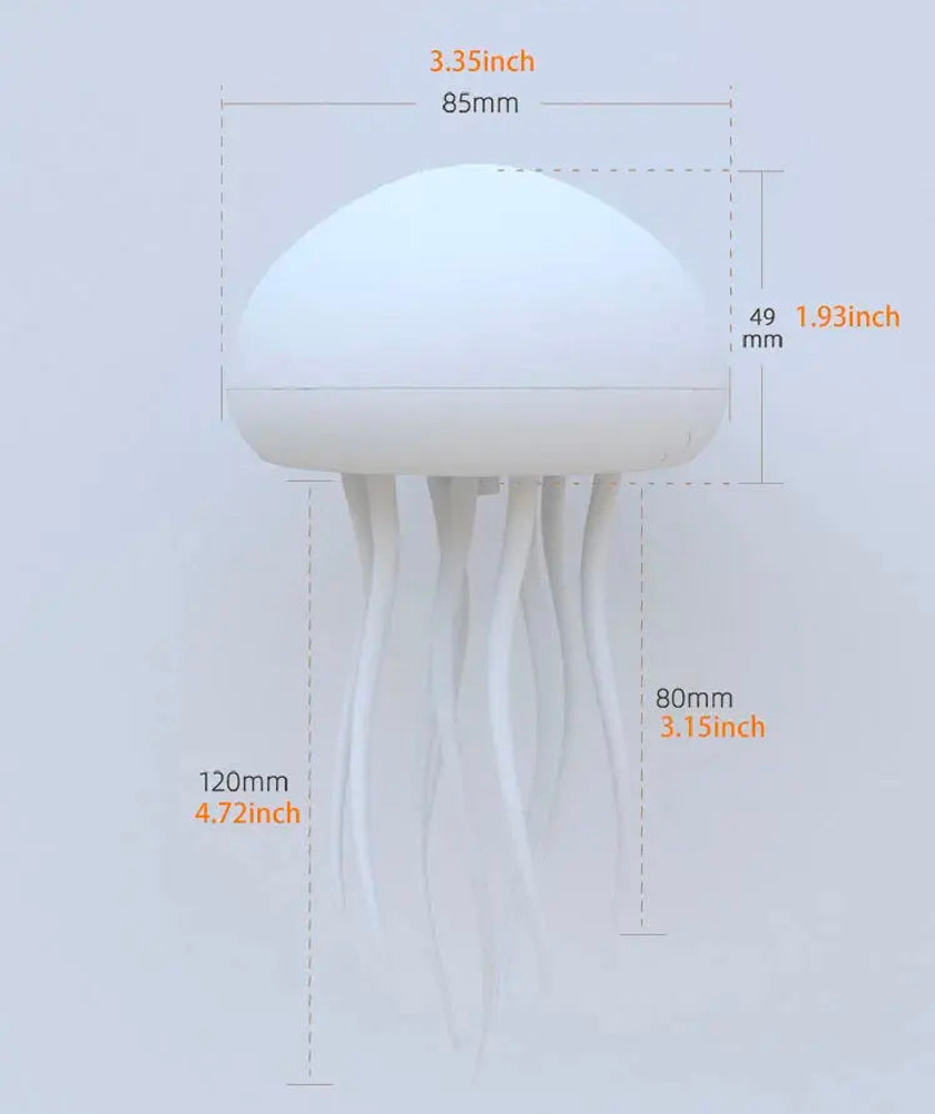 Lampe Méduse - Éclairage Ambiance Relaxant et Apaisant - Rynova